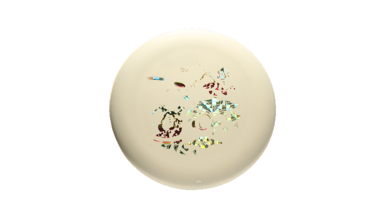 Discmania BYOP 2025 Flex 1 D-Line X-Out P2 Putter Front View