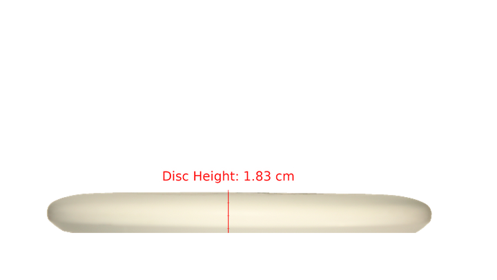 Discmania BYOP 2025 Flex 1 D-Line X-Out P2 Putter Profile View