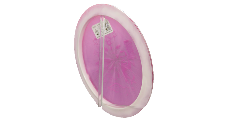 Latitude 64 BYOP 2025 Opto-ICE Moonshine Misprint Sapphire Distance Driver Back View