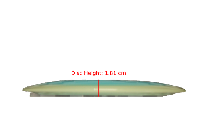 Westside Discs BYOP 2025 VIP Moonshine Orbit Misprint Northman Distance Driver Profile View