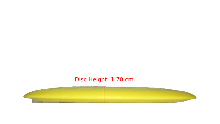 Westside Discs BYOP 2025 VIP Air Misprint Hatchet Fairway Driver Profile View