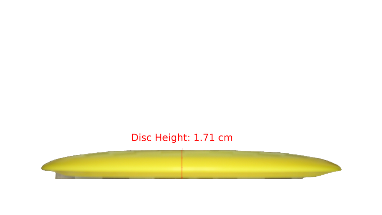 Westside Discs BYOP 2025 VIP Air Misprint Hatchet Fairway Driver Profile View