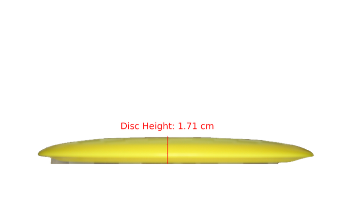 Westside Discs BYOP 2025 VIP Air Misprint Hatchet Fairway Driver Profile View