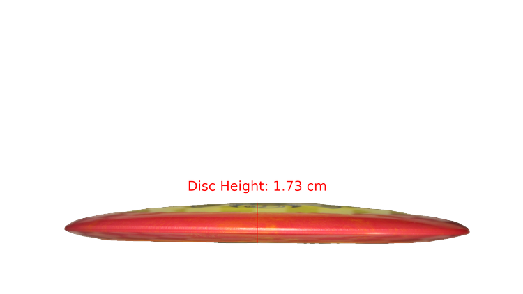 Infinite Discs Halo G-Blend Sphinx Fairway Driver Profile View