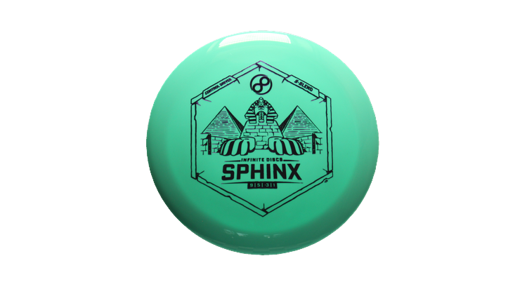 Infinite Discs S-Blend Sphinx Fairway Driver Front View