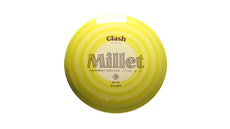 Clash Steady Ring Millet Fairway Driver Front View