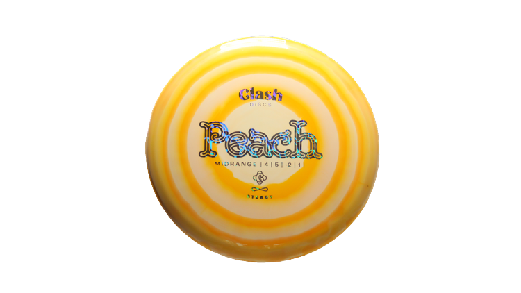 Clash Steady Ring Peach Midrange Front View