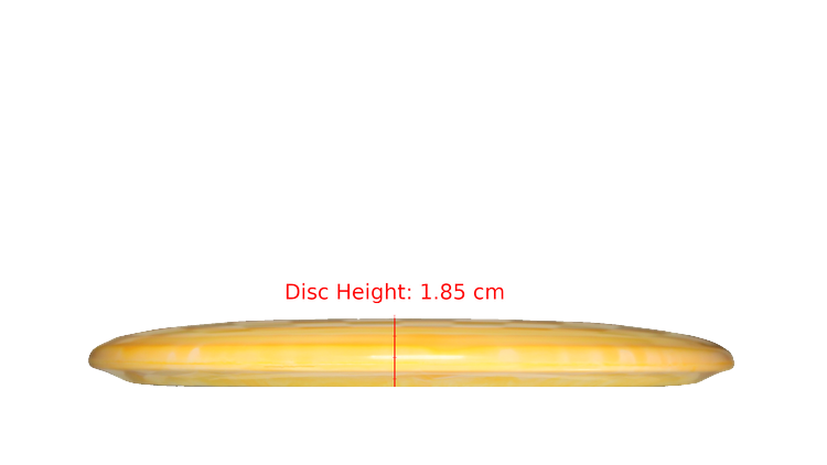 Clash Steady Ring Peach Midrange Profile View