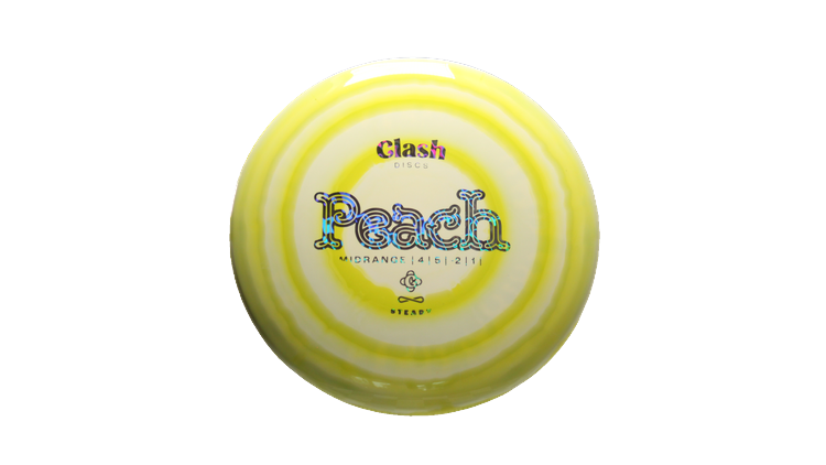 Clash Steady Ring Peach Midrange Front View