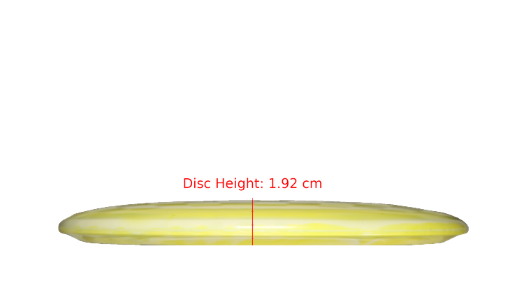 Clash Steady Ring Peach Midrange Profile View