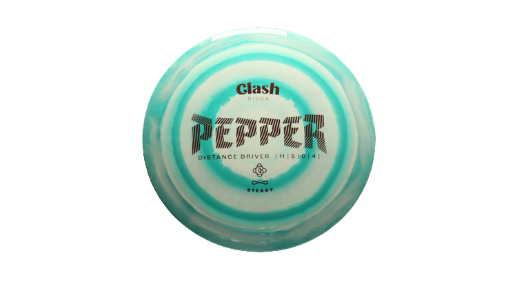 Clash Steady Ring Pepper Distance Driver Front View