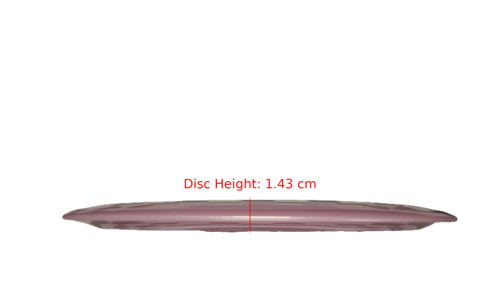 Clash Steady Vanilla Distance Driver Profile View