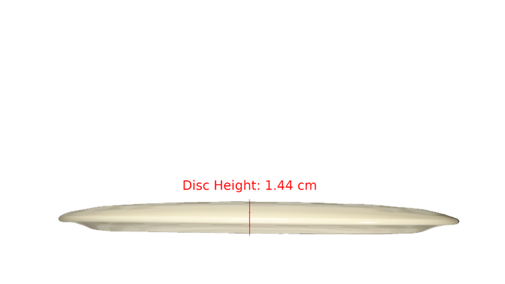 Clash Steady Vanilla Distance Driver Profile View