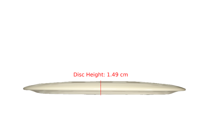 Clash Steady Vanilla Distance Driver Profile View