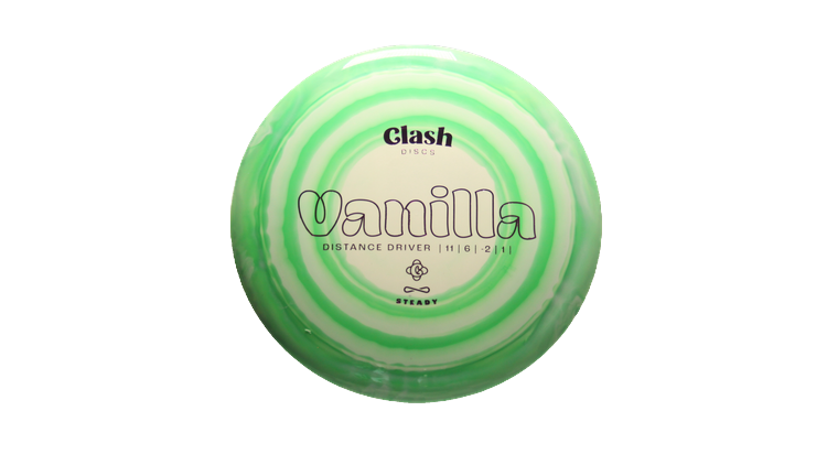Clash Steady Ring Vanilla Distance Driver Front View