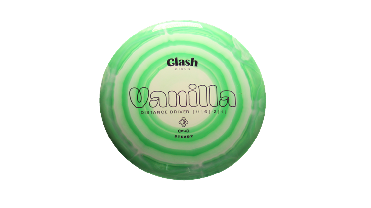 Clash Steady Ring Vanilla Distance Driver Front View