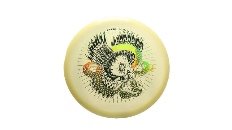 Innova 2025 USDGC Grapple Glow Champion Roc Midrange Front View