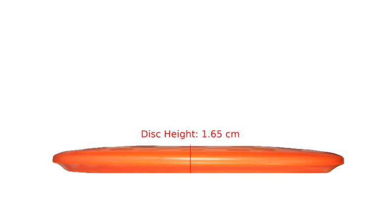 Discraft Big Z Buzzz Midrange Profile View