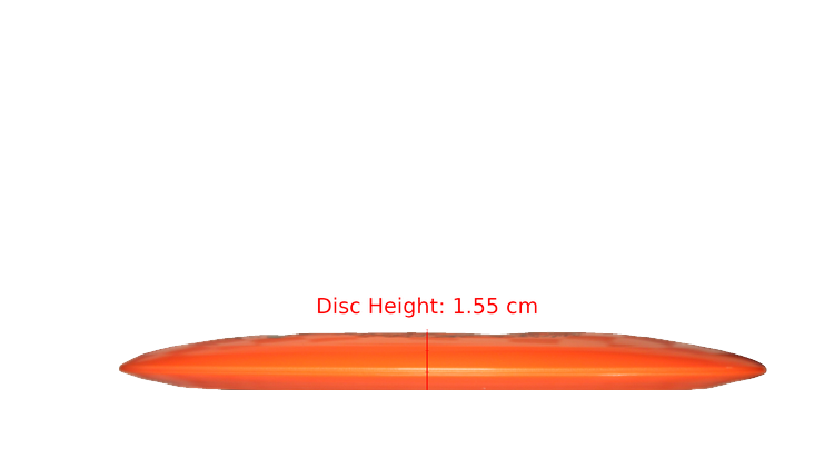Discraft Big Z Heat Fairway Driver Profile View