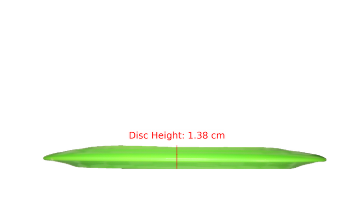 Discraft Big Z Nuke Distance Driver Profile View