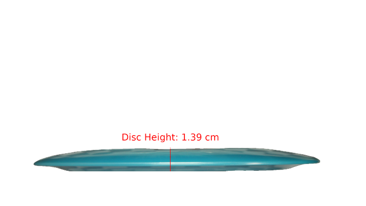 Discraft Big Z Nuke Distance Driver Profile View