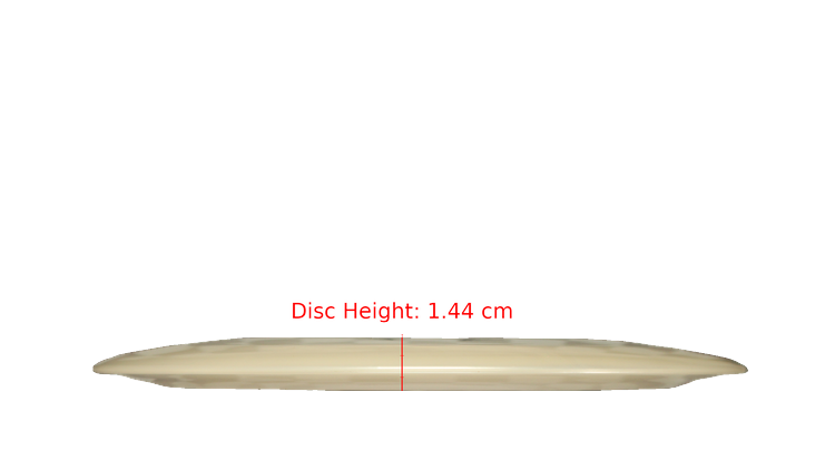 Discraft Big Z Nuke Distance Driver Profile View