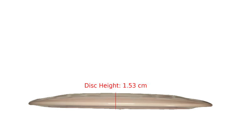 Discraft ESP Nuke SS Distance Driver Profile View
