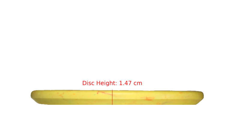 Discraft Jawbreaker Zone OS Putter Profile View