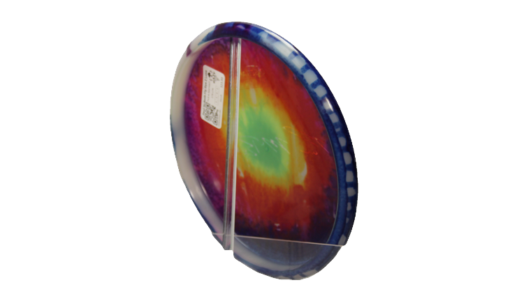 Discraft Paul McBeth Fly Dye Z Luna Putter Back View