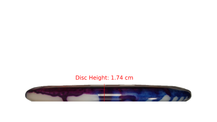 Discraft Paul McBeth Fly Dye Z Luna Putter Profile View