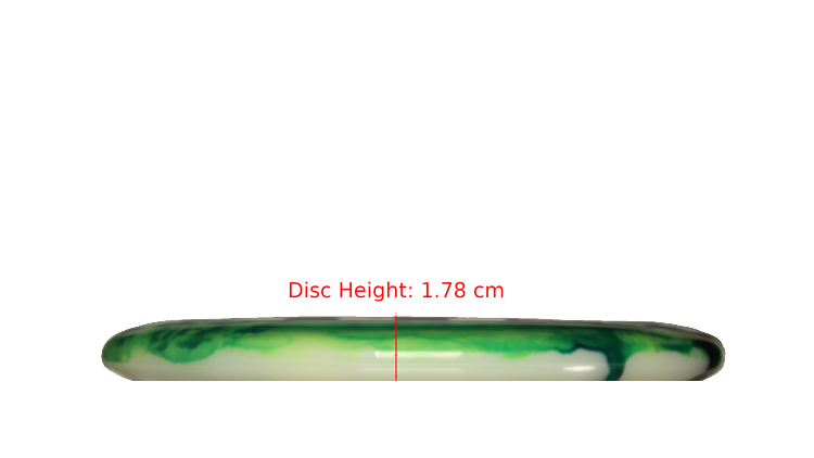 Discraft Paul McBeth Fly Dye Z Luna Putter Profile View