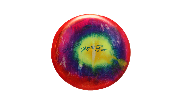 Discraft Paul McBeth Fly Dye Z Luna Putter Front View