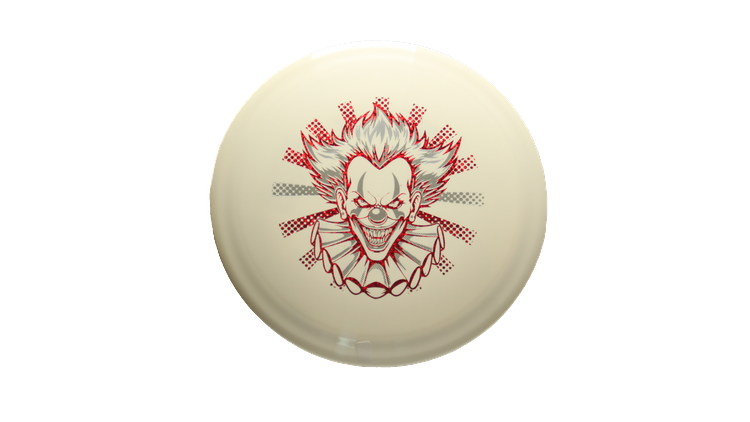 Discraft Fear The BogeyMan White ESP Anax Distance Driver Front View