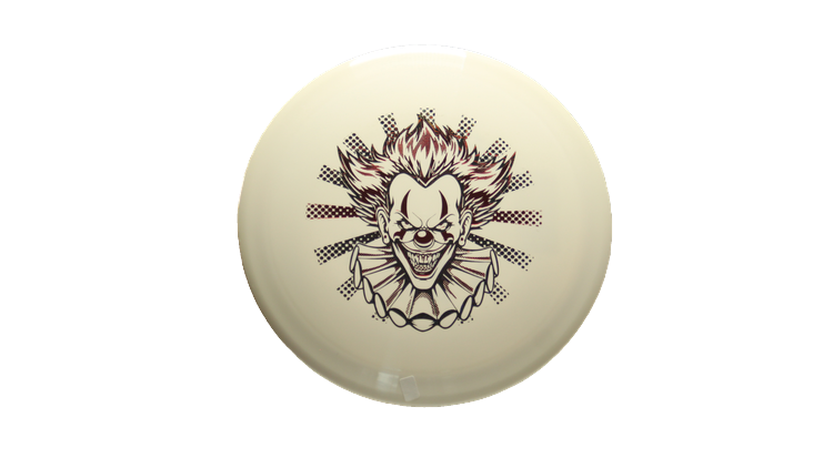 Discraft Fear The BogeyMan White ESP Anax Distance Driver Front View