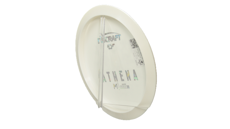 Discraft Fear The BogeyMan White ESP Athena Fairway Driver Back View