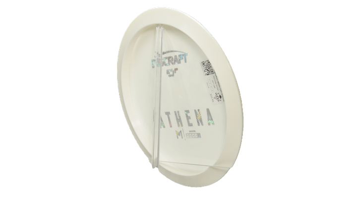 Discraft Fear The BogeyMan White ESP Athena Fairway Driver Back View