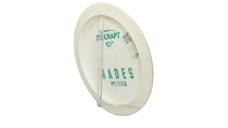 Discraft Fear The BogeyMan White ESP Hades Distance Driver Back View