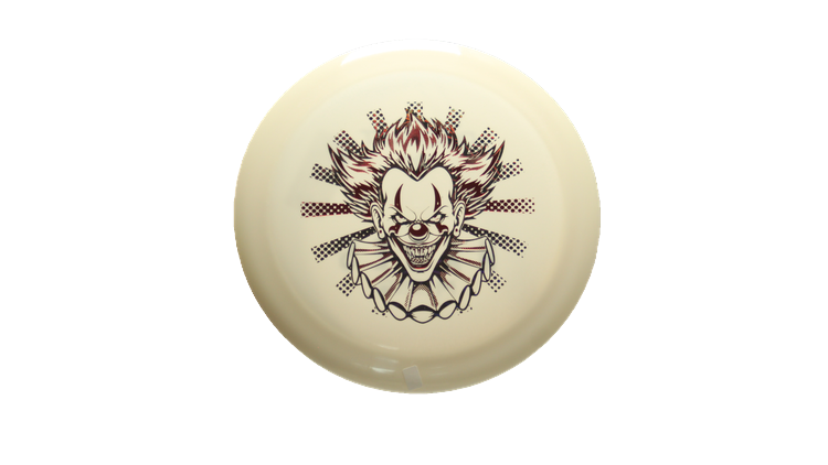 Discraft Fear The BogeyMan White ESP Hades Distance Driver Front View