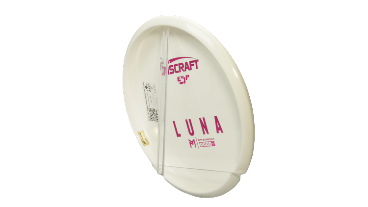 Discraft Fear The BogeyMan White ESP Luna Putter Back View