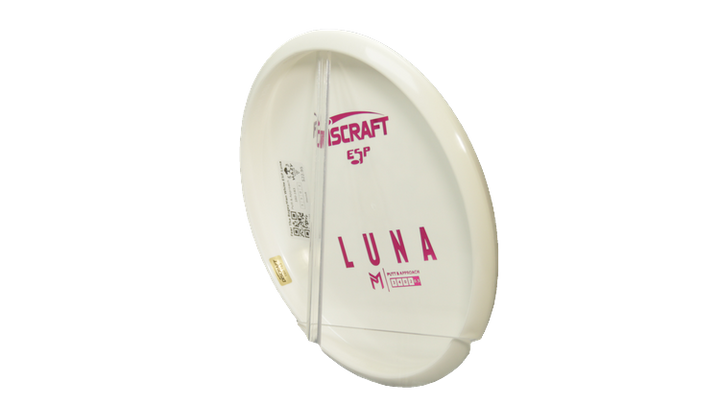 Discraft Fear The BogeyMan White ESP Luna Putter Back View