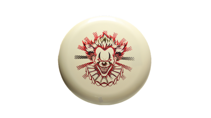 Discraft Fear The BogeyMan White ESP Luna Putter Front View