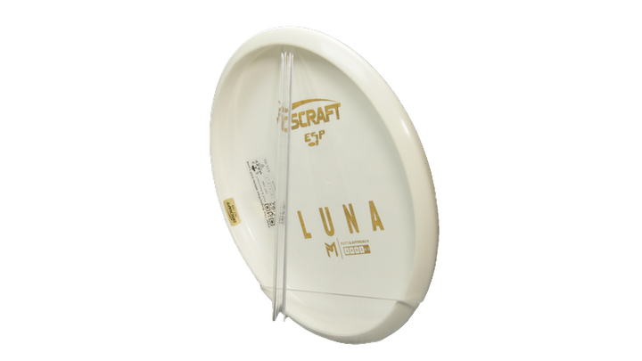 Discraft Fear The BogeyMan White ESP Luna Putter Back View