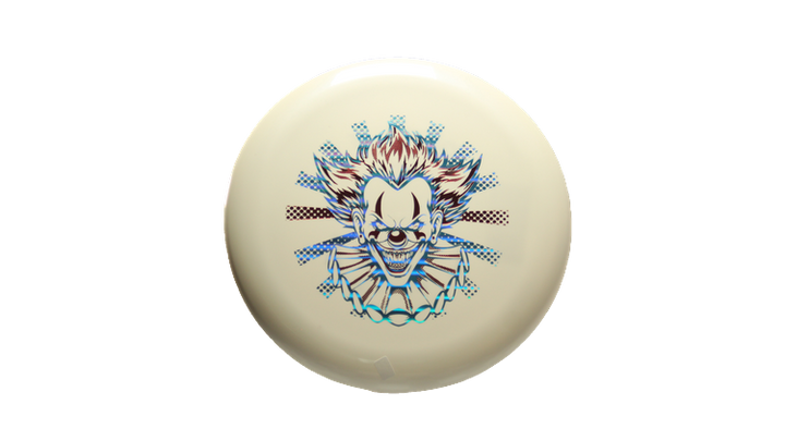 Discraft Fear The BogeyMan White ESP Luna Putter Front View
