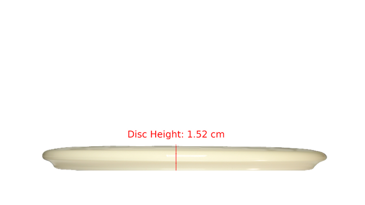 Discraft Fear The BogeyMan White ESP Malta Midrange Profile View