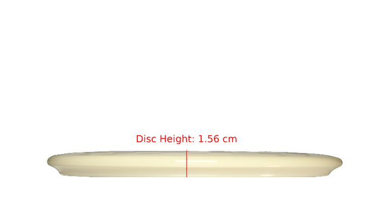 Discraft Fear The BogeyMan White ESP Malta Midrange Profile View