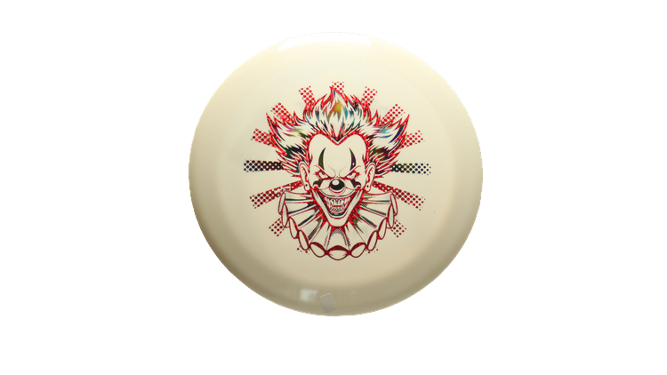 Discraft Fear The BogeyMan White ESP Zeus Distance Driver Front View