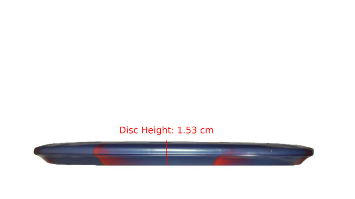 Discraft Titanium Buzzz Midrange Profile View