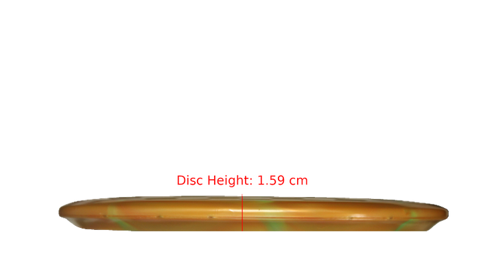 Discraft Titanium Buzzz Midrange Profile View