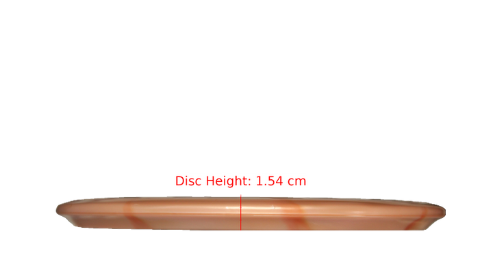 Discraft Titanium Buzzz Midrange Profile View