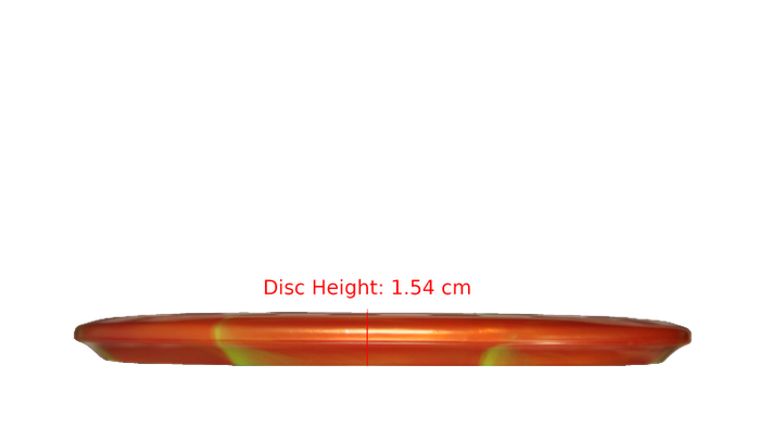 Discraft Titanium Buzzz Midrange Profile View